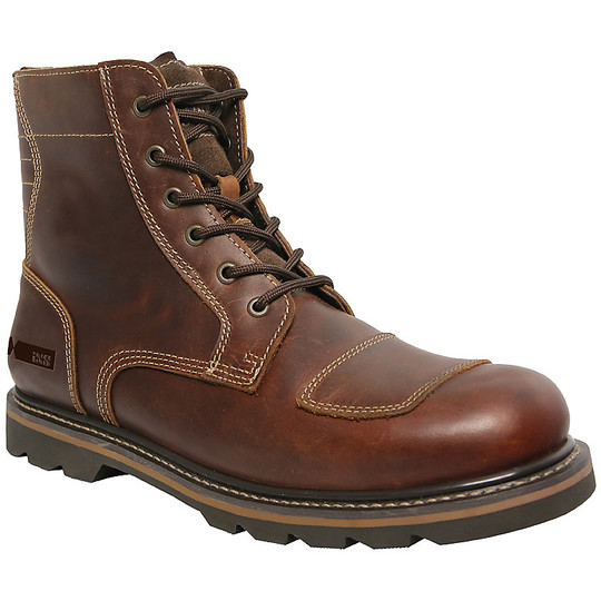 IXS Classic Vintage Brown Motorcycle Boots