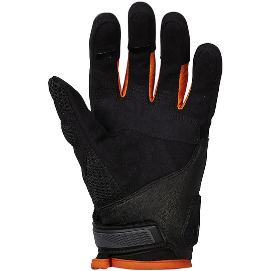 Ixs Cross Enduro Motorcycle Gloves TOUR LT MONTEVIDEO AIR S Black Gray Orange