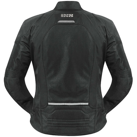 IXS Everton Black Perforated Motorcycle Jacket