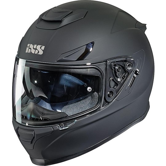 IXS iXS 1100 1.0 Full Face Motorrad Helm Mattschwarz