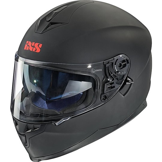 IXS iXS 315 1.0 Integral Motorcycle Helmet Black Matt