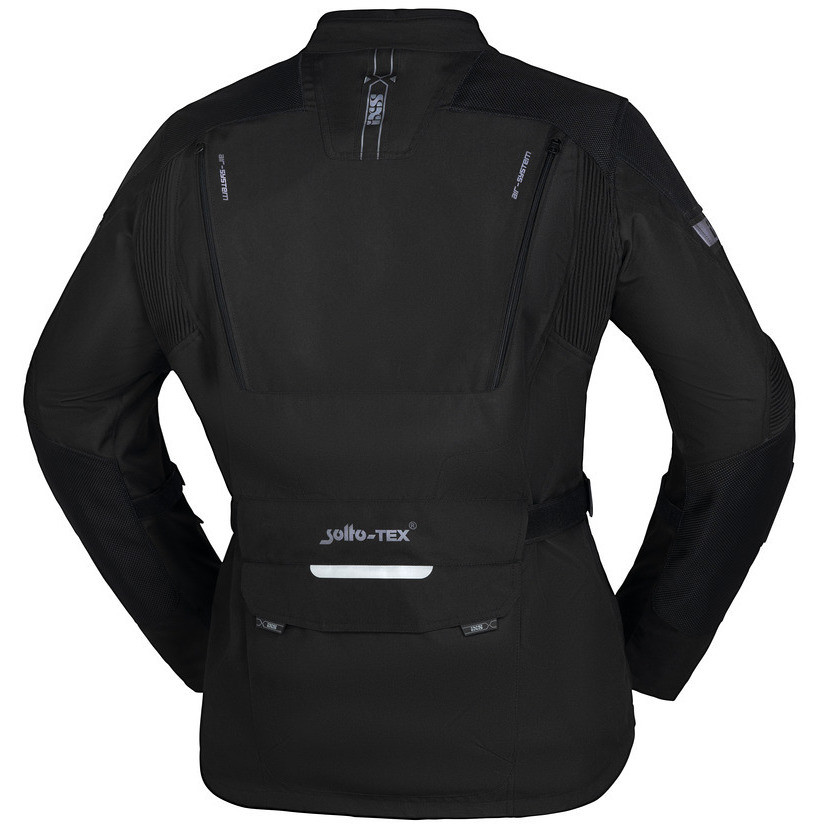 Ixs LENNIK-ST Black Fabric Motorcycle Jacket