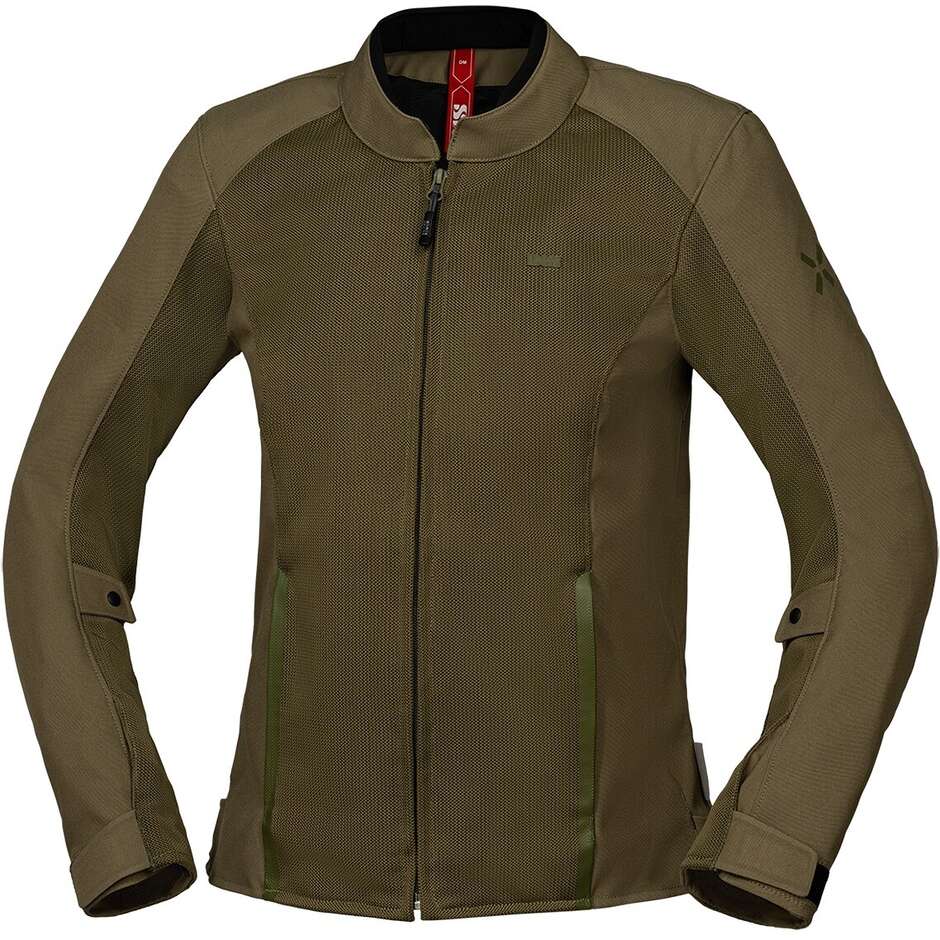 Ixs Oxy-Air Women's Summer Motorcycle Jacket Olive