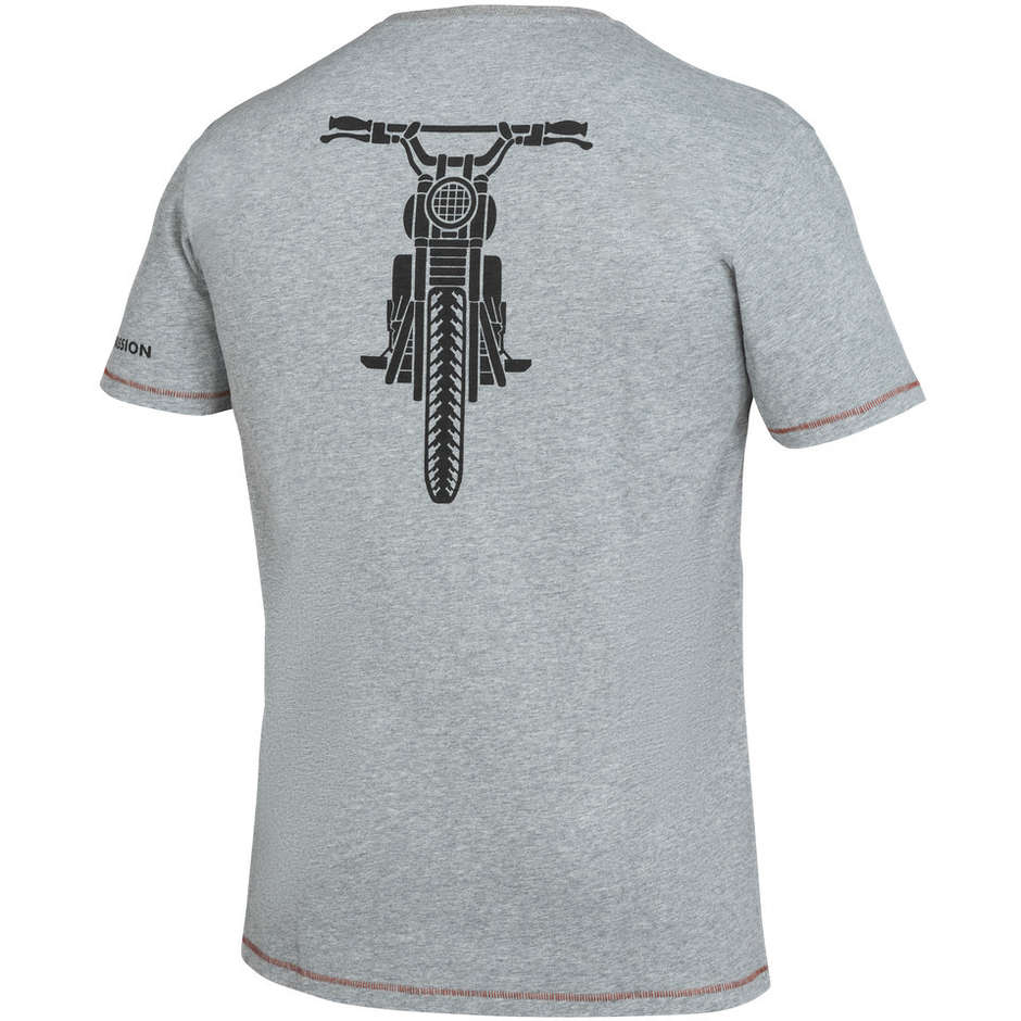 Ixs PASSION Gray Casual Motorcycle Jersey