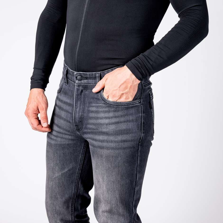 iXS Rapid 1.0 Motorradjeans Schwarz - L30