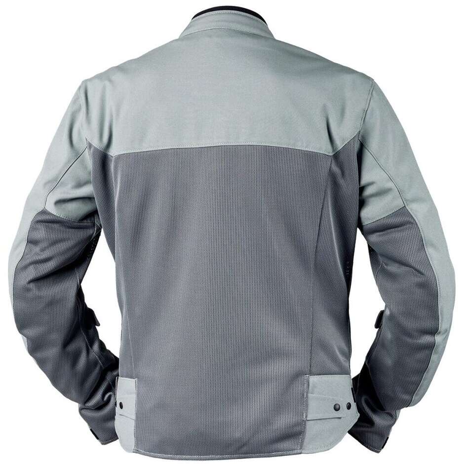 iXS Rapid-BigAir 1.0 Motorcycle Jacket Blue Grey