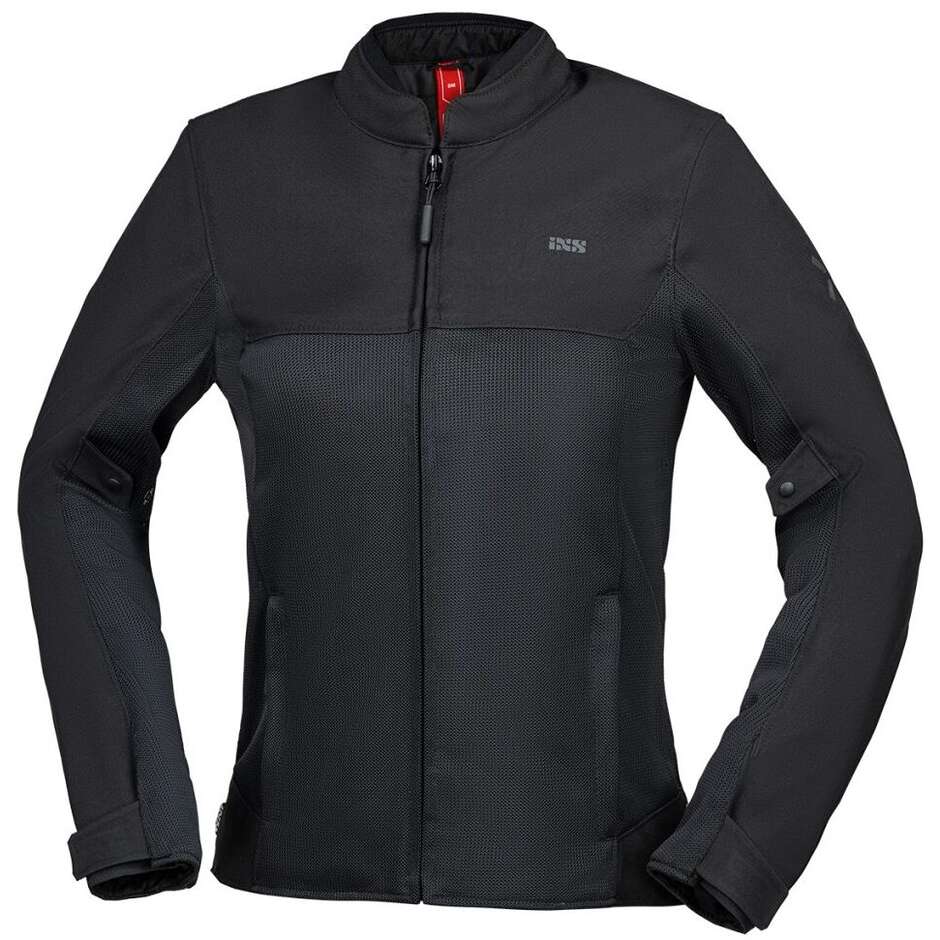 iXS Rapid-BigAir 1.0 Women's Motorcycle Jacket Black
