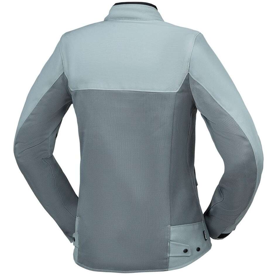 iXS Rapid-BigAir 1.0 Women's Motorcycle Jacket, Blue/Grey