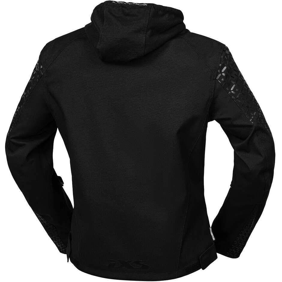 Ixs Rapid-STX 1.0 Laminated Motorcycle Jacket Black