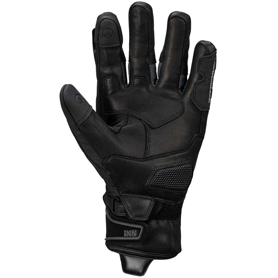 Ixs Rapid-STX 1.0 Motorradhandschuhe Schwarz