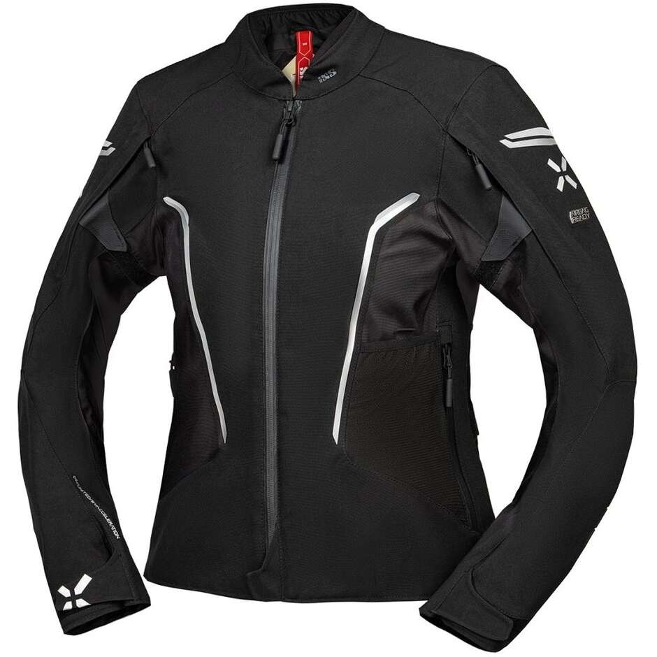 iXS Rapid-STX 2.0 Damen-Motorradjacke, laminiert, Schwarz