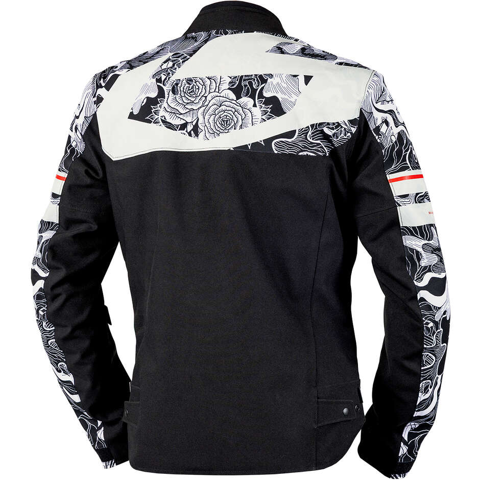 iXS Rapid-STX 2.1 Laminated Motorcycle Jacket Black - Cold Grey
