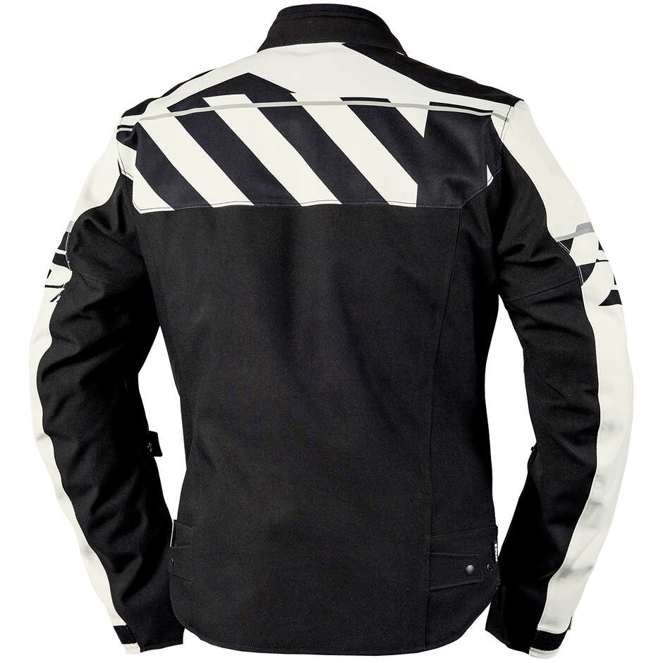 iXS Rapid-STX 2.1 Laminated Motorcycle Jacket Light Grey - Black