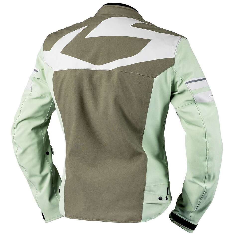iXS Rapid-STX 2.2 Laminated Motorcycle Jacket Olive - Light Green