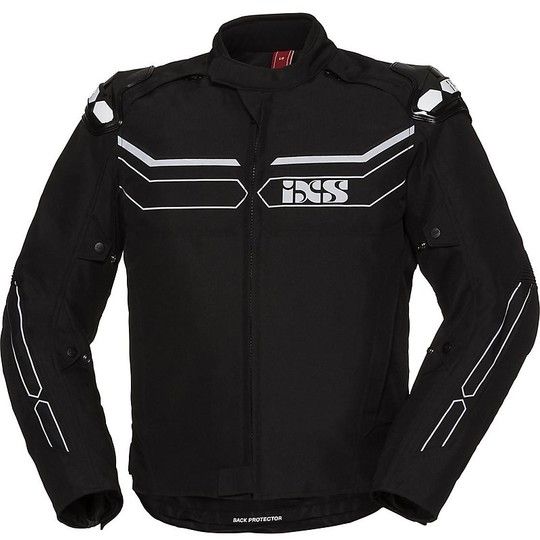 IXS Sport RS-1000-ST Fabric Motorcycle Jacket Black