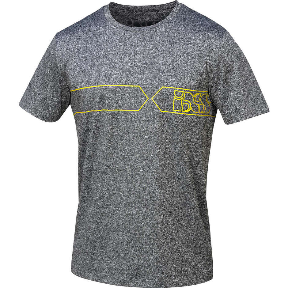 Ixs TEAM FUNCTION Casual Motorcycle Jersey Gray Yellow