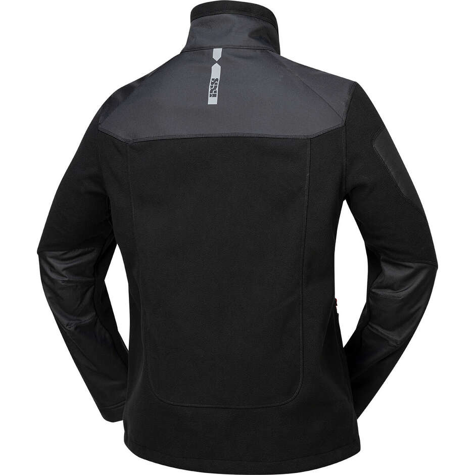 iXS TEAM WORKER Fleecejacke mit Stehkragen Schwarz