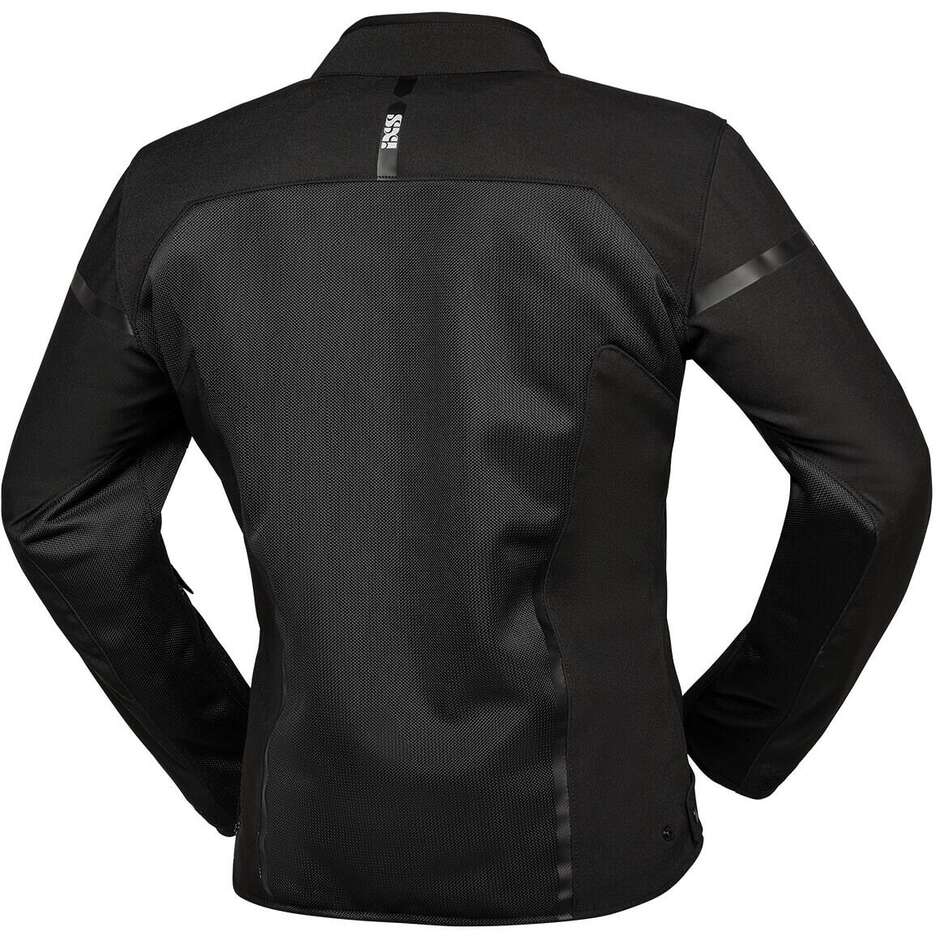 Ixs Tour Oxy-Air Black Summer Motorcycle Jacket