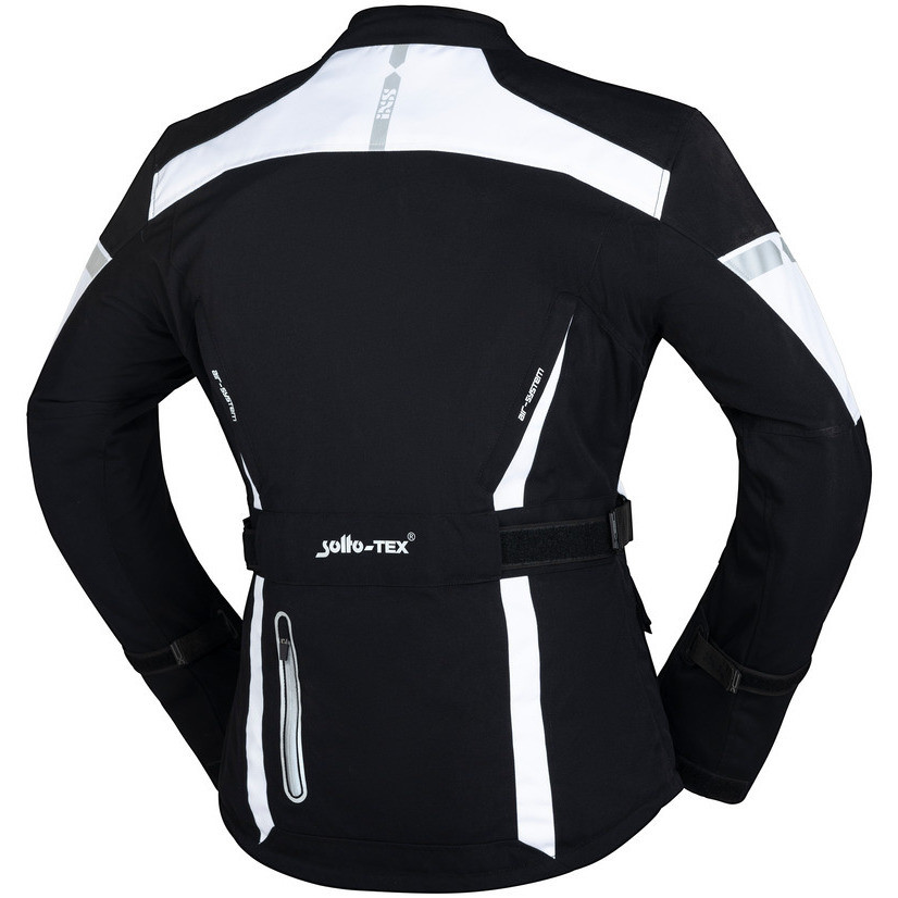 Ixs Tour PACORA-ST Black White Waterproof Motorcycle Jacket