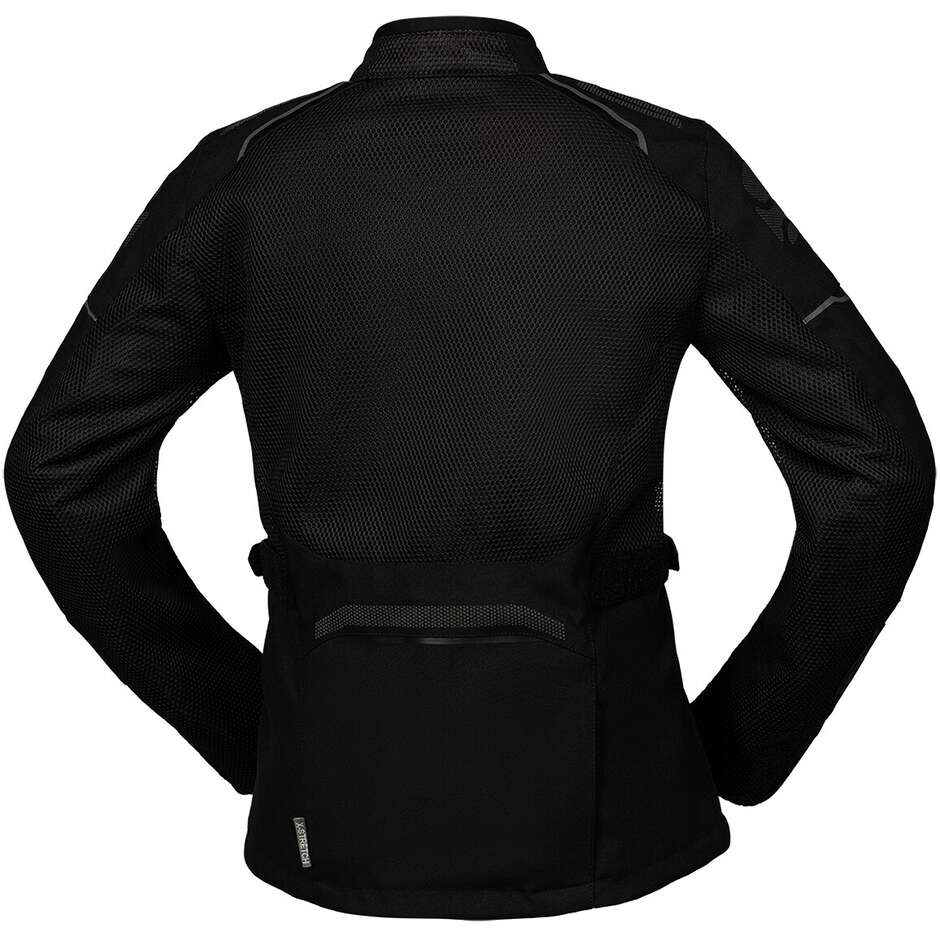 Ixs Tourster-BigAir 1.0 Damen Sommer-Motorradjacke Schwarz