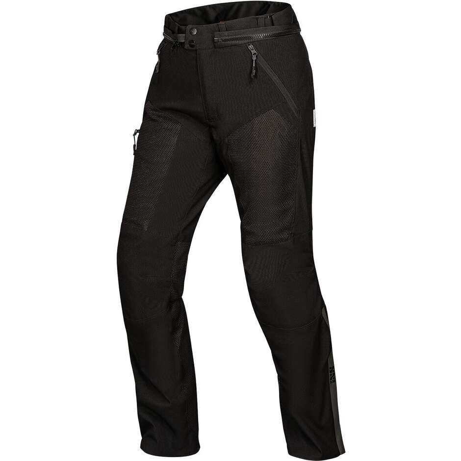 Ixs Tourster-BigAir 1.0 Schwarze Sommer-Motorradhose