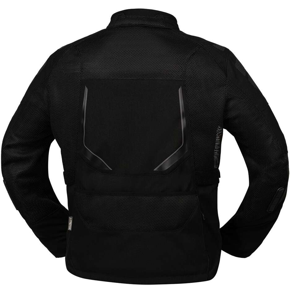 Ixs Tourster-BigAir 1.0 Schwarze Sommer-Motorradjacke