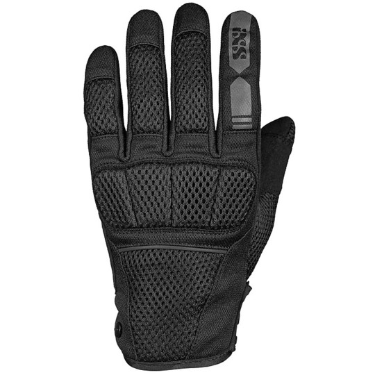 Ixs Urban Fabric Summer Motorcycle Gloves SAMUR-AIR 1.0 Summer Black