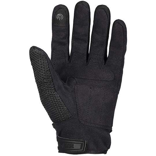 Ixs Urban Fabric Summer Motorcycle Gloves SAMUR-AIR 1.0 Summer Black
