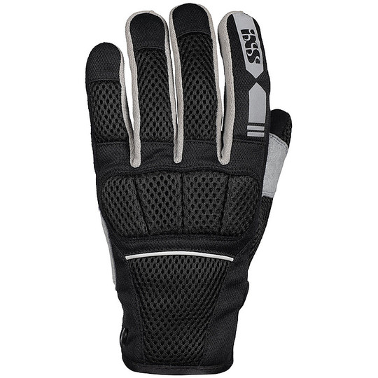 Ixs Urban Fabric Summer Women's Motorcycle Gloves SAMUR-AIR 1.0 Black Gray