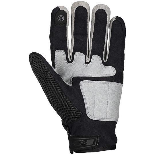 Ixs Urban Fabric Summer Women's Motorcycle Gloves SAMUR-AIR 1.0 Black Gray