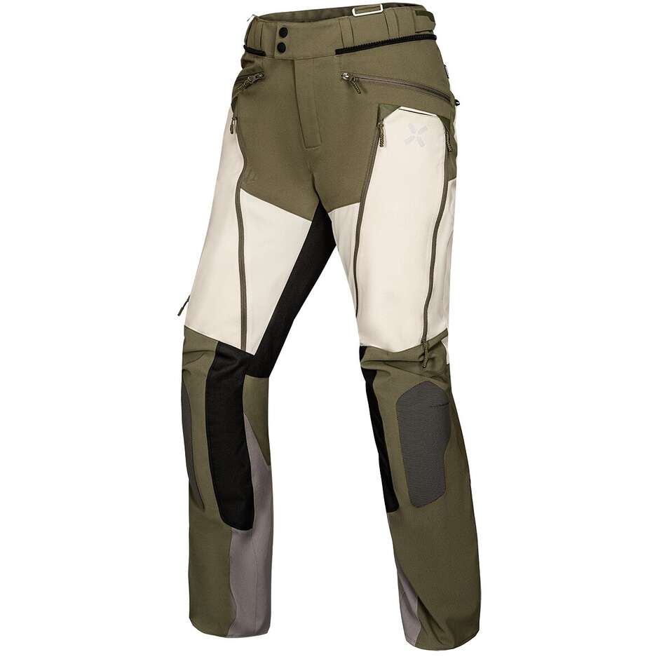 Ixs Venture-Air 1.0 Motorcycle Pants Light Grey-Olive