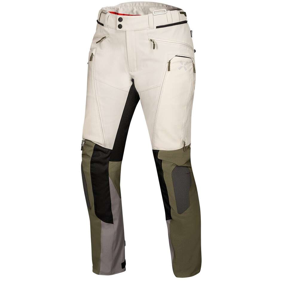 Ixs Venture-Air 1.0 Women's Motorcycle Pants Light Grey-Olive