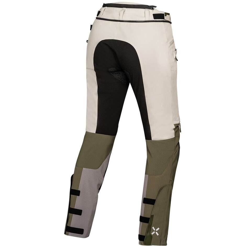 Ixs Venture-Air 1.0 Women's Motorcycle Pants Light Grey-Olive