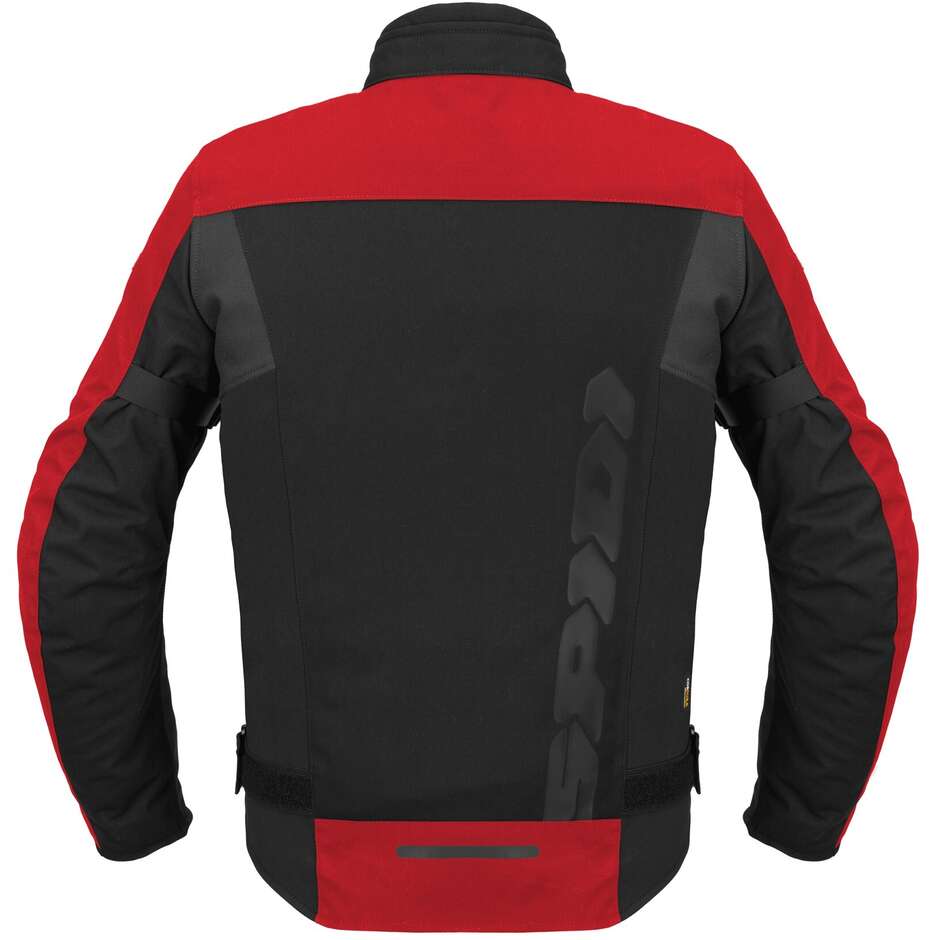 Jacke Spidi CORSA H2OUT rot/schwarz