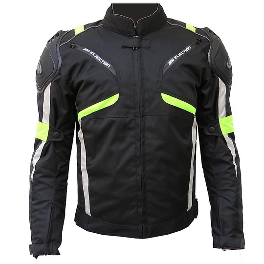 Jacket Jacket Moto Giudici 929 Man Black Yellow Fluo 3 Layer 4 Seasons