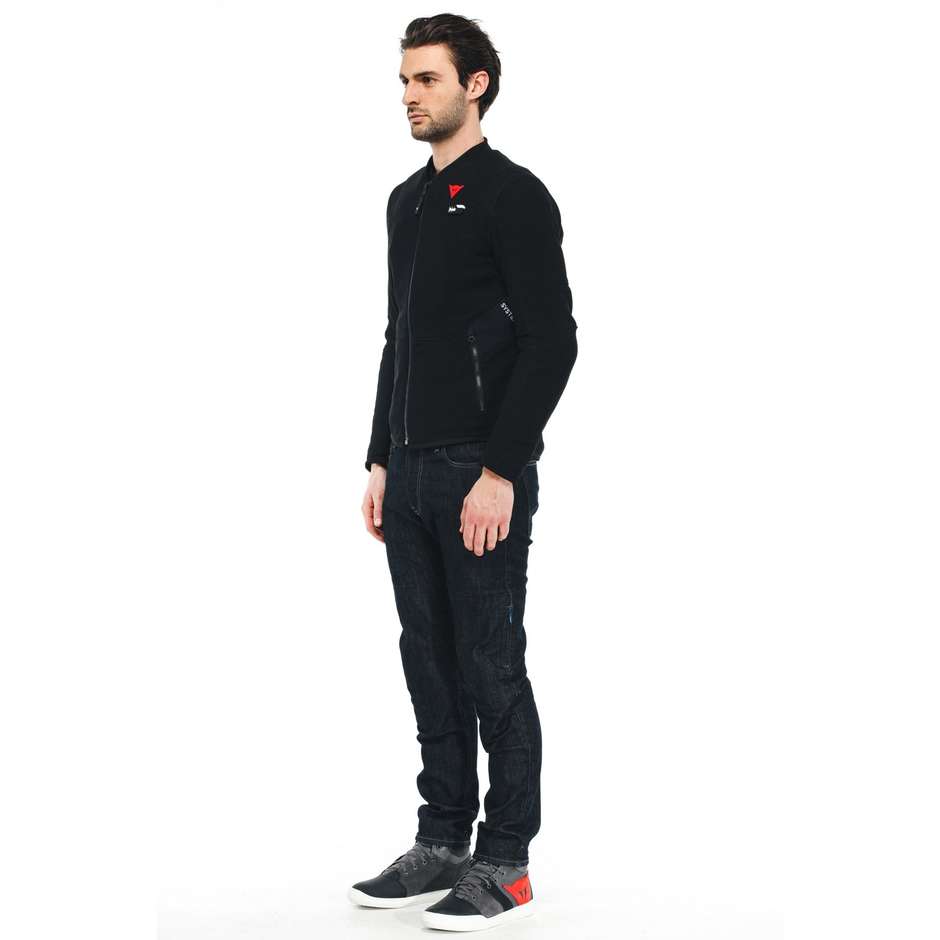 Jacket with Dainese SMART JACKET LS Airbag System Black