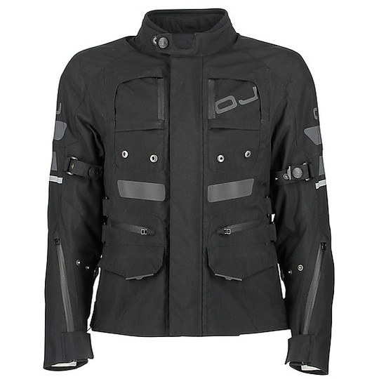 Jacket Women Moto Fabric 4 Seasons OJ REVOLUTION Lady Black
