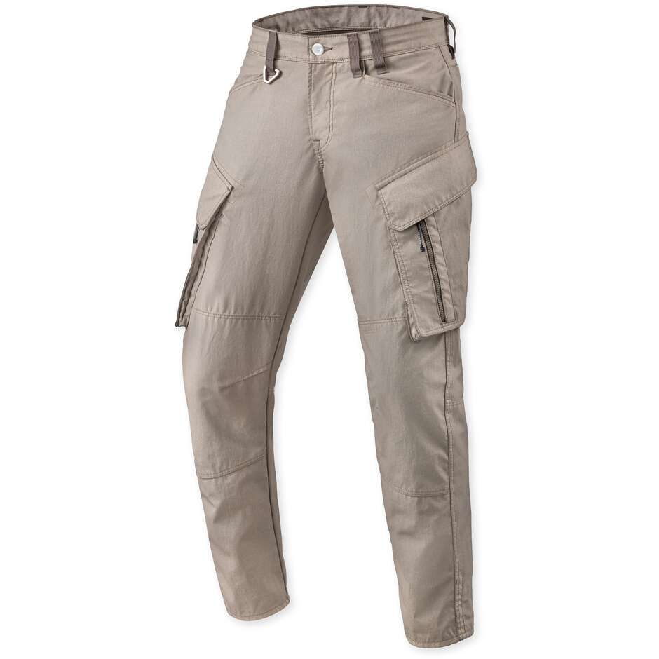 Jean cargo moto Rev'it Tristan fuselé sable L32
