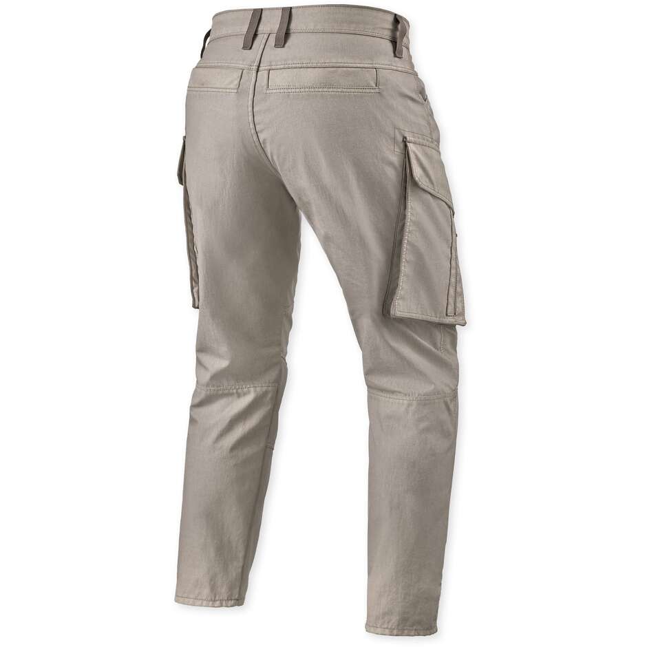 Jean cargo moto Rev'it Tristan fuselé sable L32
