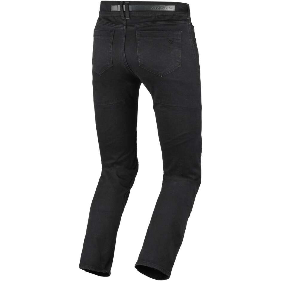 Jean de moto droit noir Macna Lockwood - raccourci