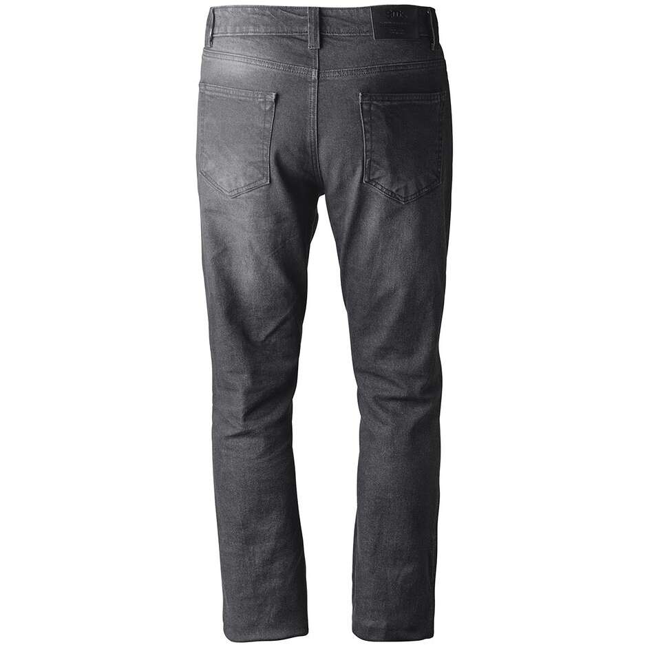 Jean de moto GMS Atlanta Regular pour homme, noir - L30
