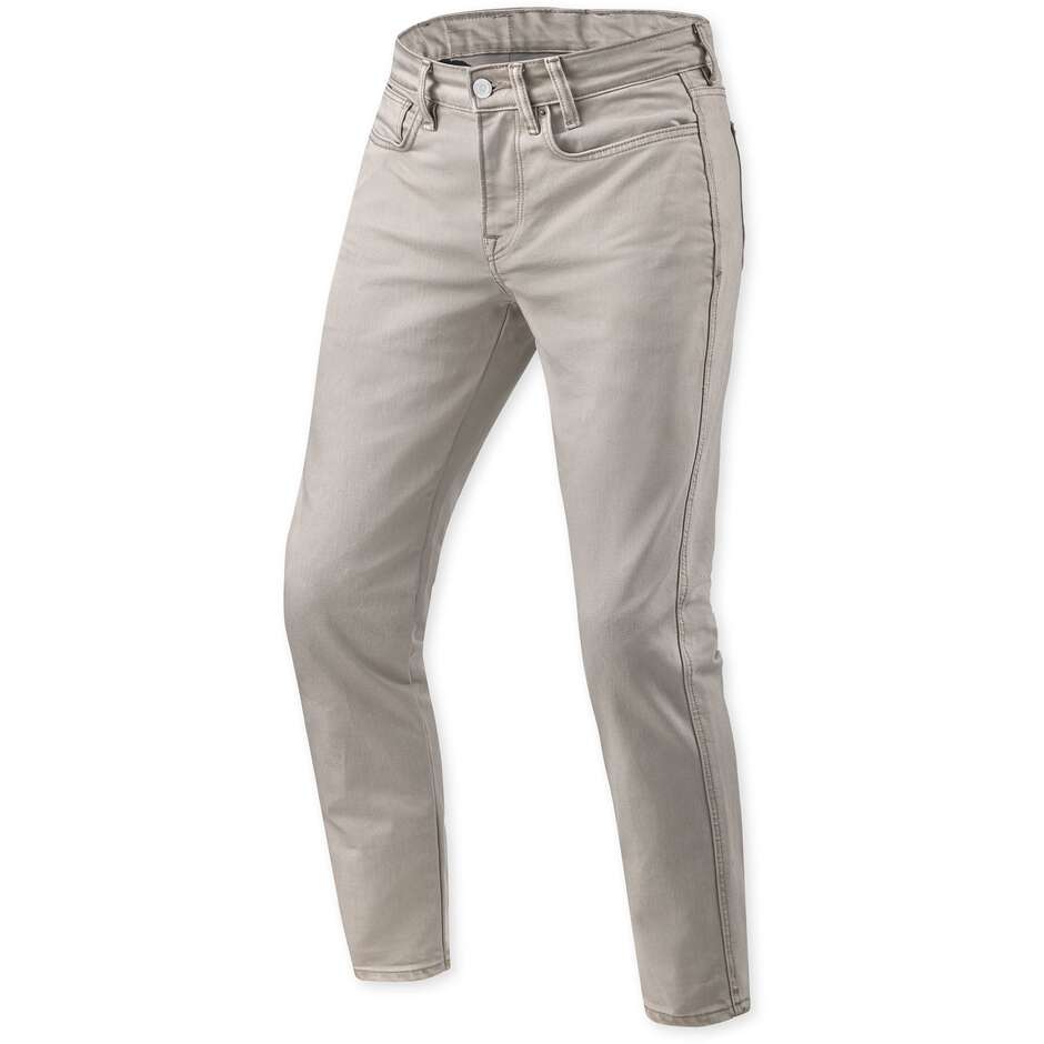 Jean de moto slim Rev'it Jamison couleur sable L30