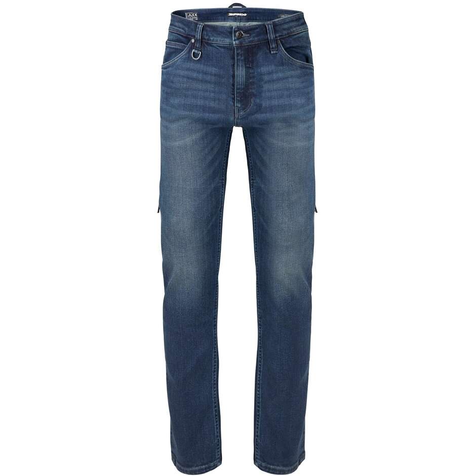 Jean de moto Spidi J-FIT SUPERSLIM TECH bleu foncé d'occasion