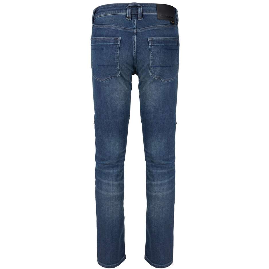 Jean de moto Spidi J-FIT SUPERSLIM TECH bleu foncé d'occasion