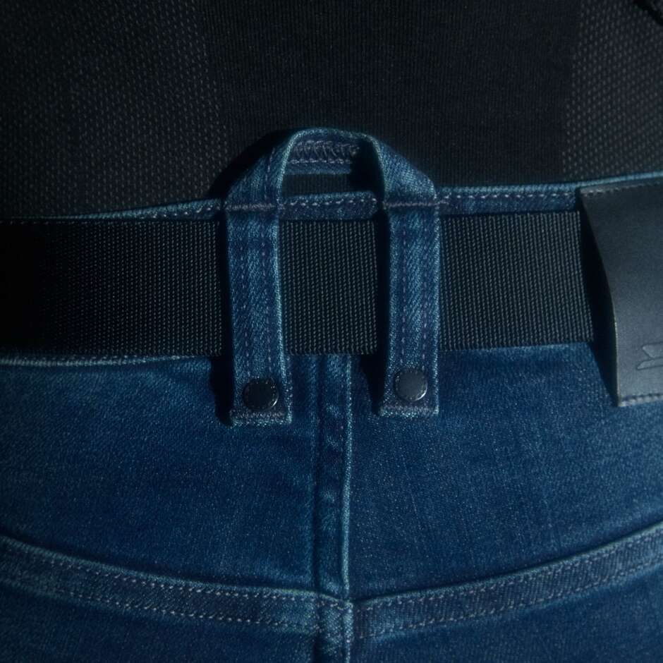 Jean de moto Spidi J-FIT SUPERSLIM TECH bleu foncé d'occasion