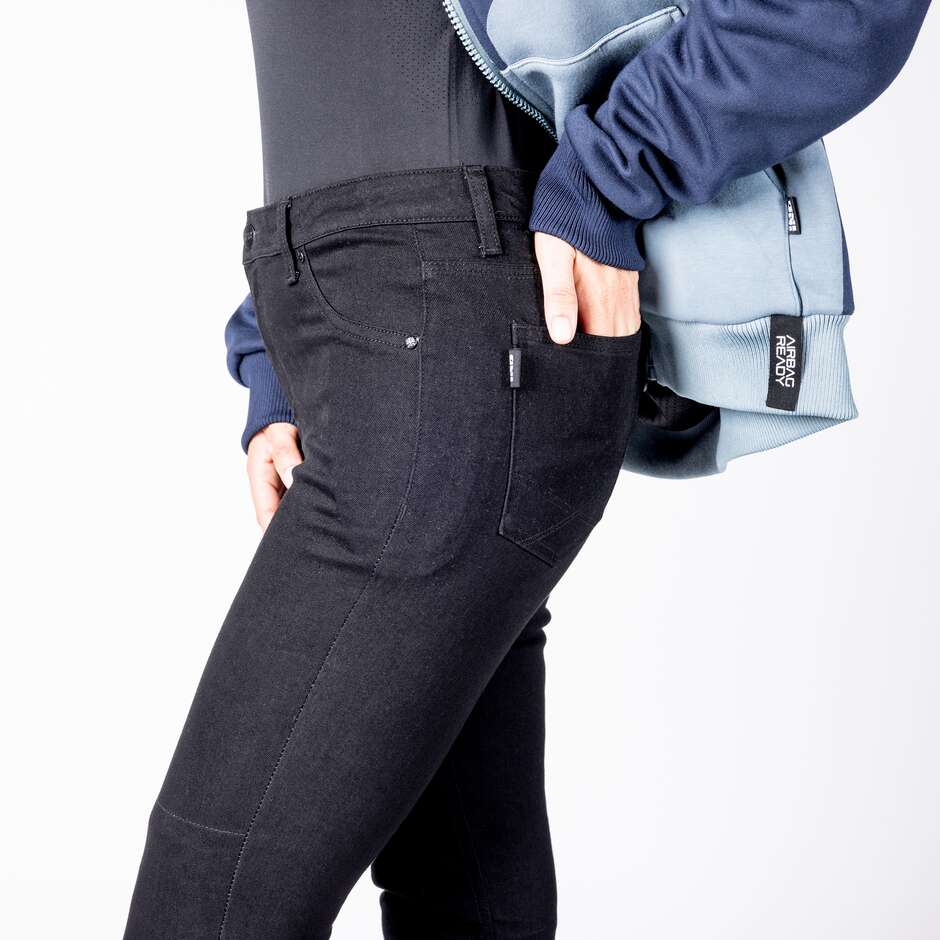 Jean jegging moto pour femme iXS Rapid 1.0 Noir - L30