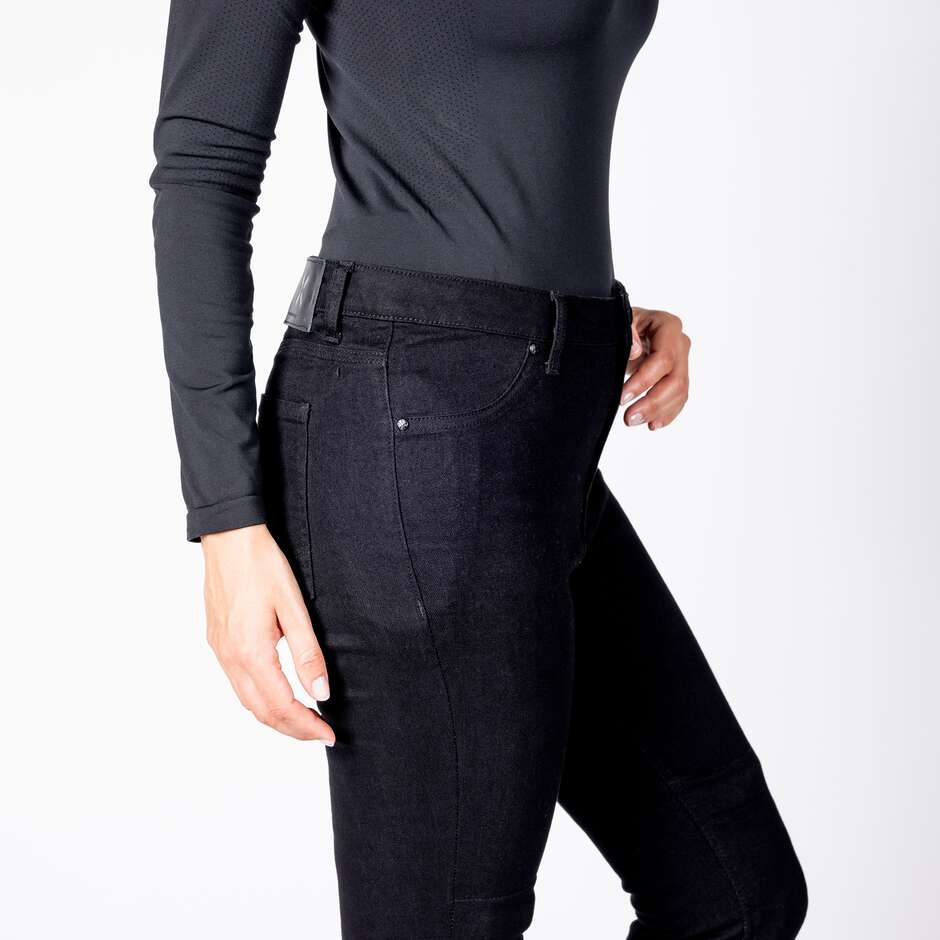 Jean jegging moto pour femme iXS Rapid 1.0 Noir - L32