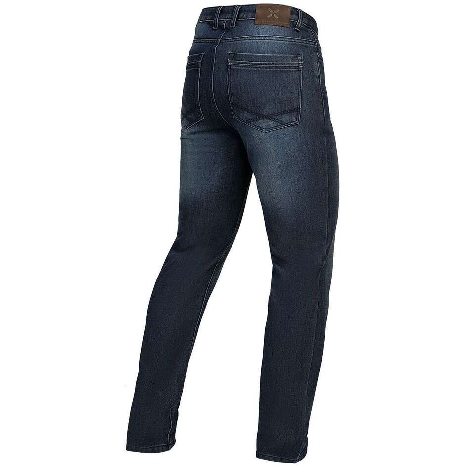 Jean moto femme iXS Rapid 1.0 bleu - L30