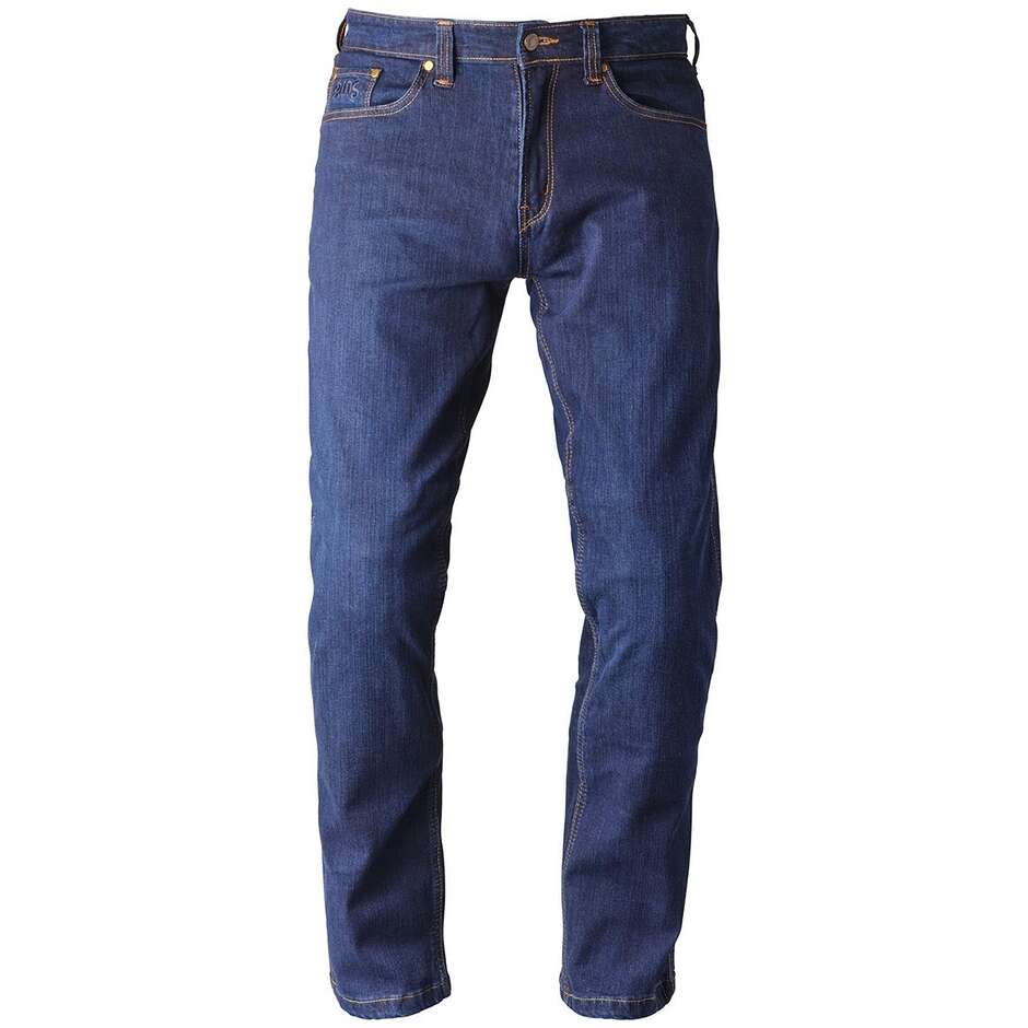 Jean Moto GMS Austin Regular pour homme, bleu foncé - L34