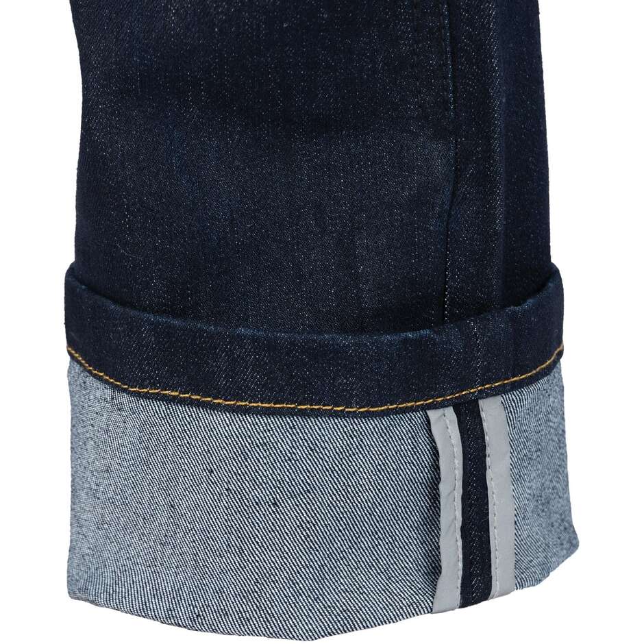 Jean moto Tucano Urbano 8287MF559 QUINTO Bleu foncé